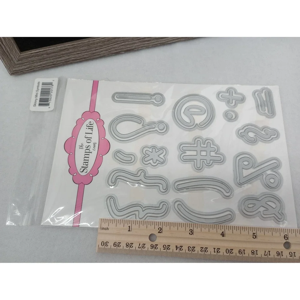 The Stamps of Life Skinny Mini Symbols Dies Set NEW